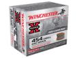 Caliber: 454Grain Weight: 250GrModel: Super-XType: Jacketed Hollow PointUnits per Box: 20Units per Case: 200
Manufacturer: Winchester Ammo
Model: X454C3
Condition: New
Price: $31.09
Availability: In Stock
Source: