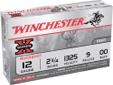 Winchester Super X 12Ga 2.75", 00 Buck, 5-Rounds. Winchester Super-X buckshot leads the industry in setting the high performance standards for buckshot performance. Winchester advanced aerodynamically designed gives you a supreme accuracy and target