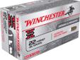 Winchester SuperX 22 Hornet, 46Gr Jacketed Hollow Point - 50 Rounds. Today Super-X is made using precise manufacturing processes and the highest quality components to provide consistent, dependable performance that generations of shooters continue to rely