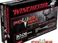 Winchester SuperX, 30-06 Springfield, 150Gr Power Max Bonded HP - 20 Rounds. Winchester's proprietary bonding process welds lead to a copper alloy jacket where the two act together during expansion for improved penetration and retained weight. The