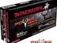 Winchester SuperX, 300 WSM, 150Gr Power Max Bonded HP - 20 Rounds. Winchester's proprietary bonding process welds lead to a copper alloy jacket where the two act together during expansion for improved penetration and retained weight. The aerodynamic