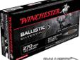 Winchester Supreme, 270 WSM, 150Gr Ballistic Silvertip - 20 Rounds. This aerodynamic, polymer-tipped boattail bullet design provides long-range accuracy, rapid expansion and superior on-target performance. Winchester Ballistic Silvertips combines proven