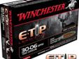 Winchester Supreme, 30-06 Springfield, 150Gr E-Tip Lead-Free - 20 Rounds. Winchester and Nosler have combined technologies to bring hunters a superior hunting load through innovative design. The extremely complex hollow cavity and bullet composition
