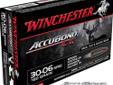 Winchester Supreme, 30-06 Springfield, 180Gr AccuBond CT - 20 Rounds. Winchester Supreme Ammunition is the most technologically advanced ammunition in history. By combining advanced development techniques and innovative production processes, Winchester