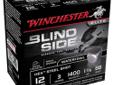 Winchester Supreme BlindSide, 12Ga 3", 1 3/8oz BB Hex Steel Shot - 25 Rounds. As a waterfowl hunter you demand accuracy, consistency, dense patterns and speed in your ammunition. Without all of these features, you leave the blind without birds. Blind Side