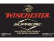 Winchester Supreme Double X 12Ga 2.75", 00 Buck, 5-Rounds. Winchester Supreme Buckshot features their tight, flat shooting long range pattern. Copperplated hard shot. Highest performance Winchester buck shot loads.
Manufacturer: Winchester Supreme Double