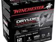 Winchester Drylok HV, 12Ga 3", 1 1/4oz #4 Steel Shot - 25 Rounds. Simply put, Winchester Supreme High Velocity Steel shotshells are the hardest hitting water resistant steel waterfowl shotshell ever developed by Winchester. Each load features specially