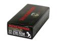 Winchester Supreme Elite 22-250 Rem, 35Gr Ballistic Silvertip, 20 Rounds. Winchester provides several styles to match your shooting needs. Ballistic Silvertips combines proven Nosler Ballistic Tips with a patented Winchester Lubalox coating for the