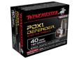 Winchester Personal Protection Ammo- Caliber: 40 S&W- Grain: 180- Bullet: JHP Bonded- Use: Personal Protection- Per 20Specs: Bullet Type: BONDEDCaliber: 40S&WGrain: 180Caliber: 40 S&WGrain Weight: 180GrModel: Supreme EliteType: PDX1Units per Box: 20Units