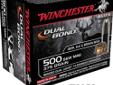 Winchester Supreme Elite DualBond, 500 S&W Magnum, 375Gr Hollow Point, 20 Rounds. Considered one of the most innovative products in Winchester Ammunition history, the Supreme Elite Dual Bond bullet features an outer jacket which is designed for maximum