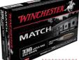 Winchester Supreme Match 338 Lapua Magnum, 250Gr Sierra MatchKing BTHP - 20 Rounds. Winchester Supreme Centerfire Rifle Ammunition stands as the most technologically advanced line of centerfire rifle ammunition in history - a history 127 years in the