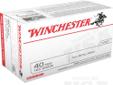 Winchester USA Ammo, 40 Smith & Wesson, 165Gr Full Metal Jacket - 100 Rounds. Winchester has set the world standard in superior handgun ammunition performance and innovation for more than a century. And to millions of hunters and shooters worldwide, the