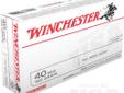 Winchester USA Ammo, 40 Smith & Wesson, 165Gr Full Metal Jacket - 50 Rounds. Winchester has set the world standard in superior handgun ammunition performance and innovation for more than a century. And to millions of hunters and shooters worldwide, the
