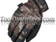 "
Mechanix Wear MWA-730-009 MECMWA-730-009 Winter Armor Glove with Mossy Oakâ¢ Break-Upâ¢ Infinity Camoflauge, Size Medium
Features and Benefits:
Durable warmth - double stitching in critical areas resists tearing
Rubberized grip - dual layer rubber panels