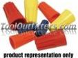 K Tool International KTI-01851 KTI01851 Wire Nut Assortment Quantity 4
Price: $3.11
Source: http://www.tooloutfitters.com/wire-nut-assortment-quantity-4.html