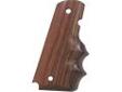 "
Hogue 45300 Wood Grips - Pau Ferro Colt Government w/ Finger Grooves
Fits: Colt Government Improved Panels
Hogue fancy hardwood grips are in a class of their own, and are acclaimed by many as the finest handgun stocks available. All Hogue hardwood grips