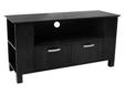 Wood TV Console with Drawers and Side Media Storage - Black Best Deals !
Wood TV Console with Drawers and Side Media Storage - Black
Â Best Deals !
Product Details :
Have both elegance and function in one combination with this wood TV console. It features