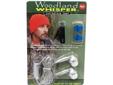 Incredible Hear, a Woodland Whisper branded product, is an easy to wear, compact, adjustable, comfortable hearing amplification product that will enable the wearer to hear sounds up to 100' away. It features a convenient clip-on microphone and comfortable