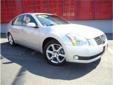 Price: $13999
Make: Nissan
Model: Maxima
Color: Silver
Year: 2004
Mileage: 92099
Check out this Silver 2004 Nissan Maxima 3.5 SE with 92,099 miles. It is being listed in East Selah, WA on EasyAutoSales.com.
Source: