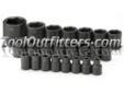 "
S K Hand Tools 4038 SKT4038 23 Piece 1/2"" Drive 6 Point Standard Metric Impact Socket Set
Features and Benefits
""Tested Tough"" Corrosive resistant and laser engraved every 120 degrees
Nose-down design
SureGripÂ® hex design drives the side of the