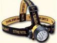 "
Streamlight 61052 Yellow Septor w/Elastic&Rubbr Str
The combination of brilliant LEDs in this headlamp places the new Septor in a class by itself. Its piercing light comes from seven super bright white LEDs each with a life of 100,000 hours so you'll