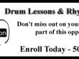 Are you new to the drums, and looking for a teacher who can help you reach your goals?
Do you want to be able to keep time and improve your groove?
Do you play a different instrument and struggle playing in time?
Do you want to gain a much deeper