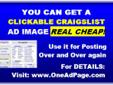 I?ll create you an awesome ad image to use when promoting on classified websites and I?ll get it done quickly!