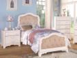 Contact the seller
Acme Furniture Ira ACM-30140F, The Ira youth romance bedroom collection reflects all things for the princess in your life. Starting with Ivory Pearl found on the sleigh bed with decorative carving throughout. Also reflected in the