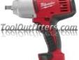 "
Milwaukee Electric Tools 2663-20 MLW2663-20 M18â�¢ Cordless 1/2"" High Torque Impact Wrench with Friction Ring (Bare Tool)
Features and Benefits:
MilwaukeeÂ® Designed Impact Mechanism: Delivers 450 ft- lbs of torque
Compact size light weight: 8-7/8""