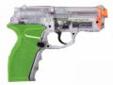 "
Crosman AMZ11C Zombie Eliminator C02 Pistol Clear
When the Apocalypse comes, make sure you're carrying a reliable pistol. This CO2 powered, 400 fps, heavyweight pistol has an under-barrel, weaver style rail for adding useful accessories plus a