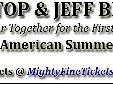 ZZ Top and Jeff Beck Summer Tour Concert in Alpharetta, GA
Concert at Verizon Wireless Amphitheatre on Saturday, September 6, 2014
ZZ Top and Jeff Beck will arrive for a concert in Alpharetta, Georgia on Saturday, September 6, 2014 for their 2014 Summer